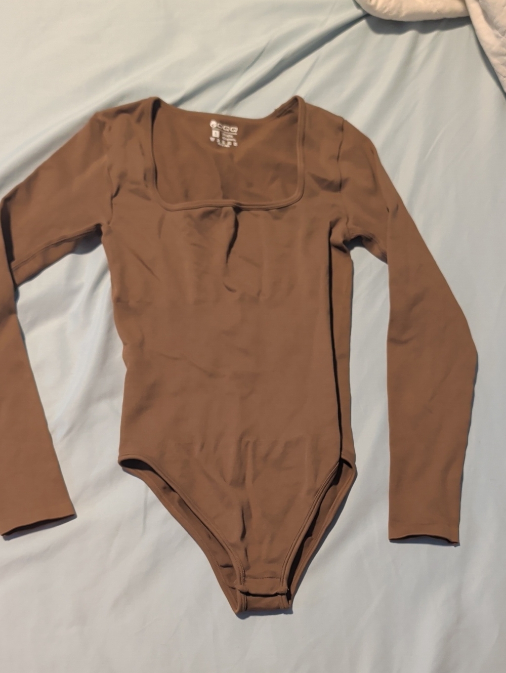 Oqq Long Sleeve Slimming Top